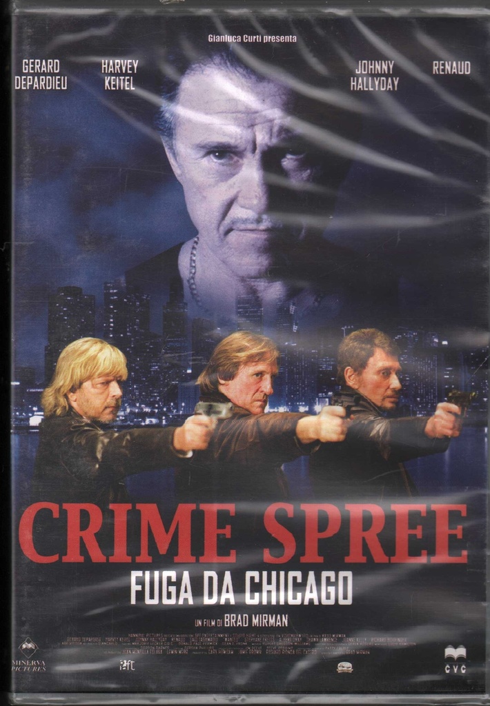 Crime Spree - Fuga Da Chicago DVD Brad Mirman / Sigillato 8024607007509