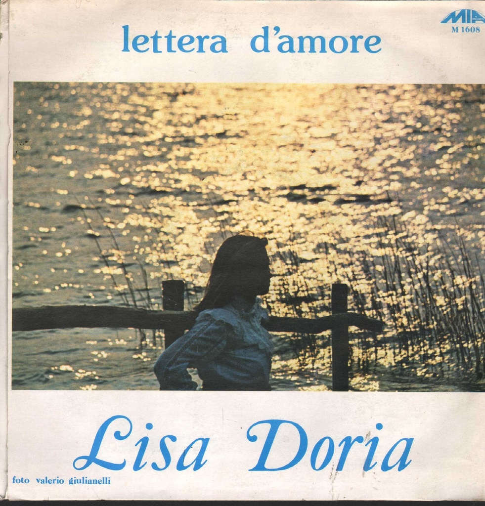 [M1608] Lettera D'Amore / (Strumentale) Vinile 45 giri 7" Lisa Doria