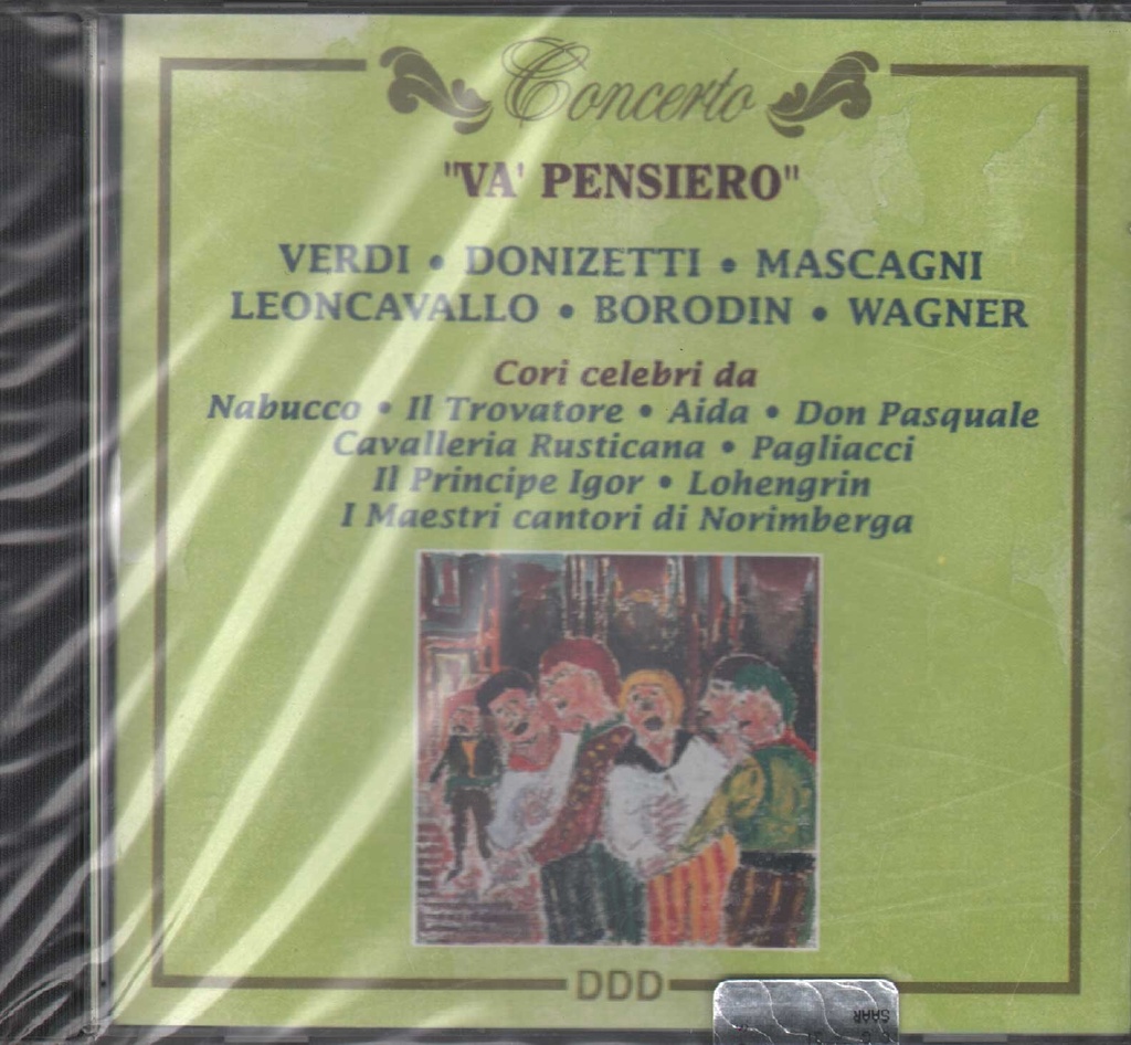 Va Pensiero CD Jewel Box Verdi, Donizetti