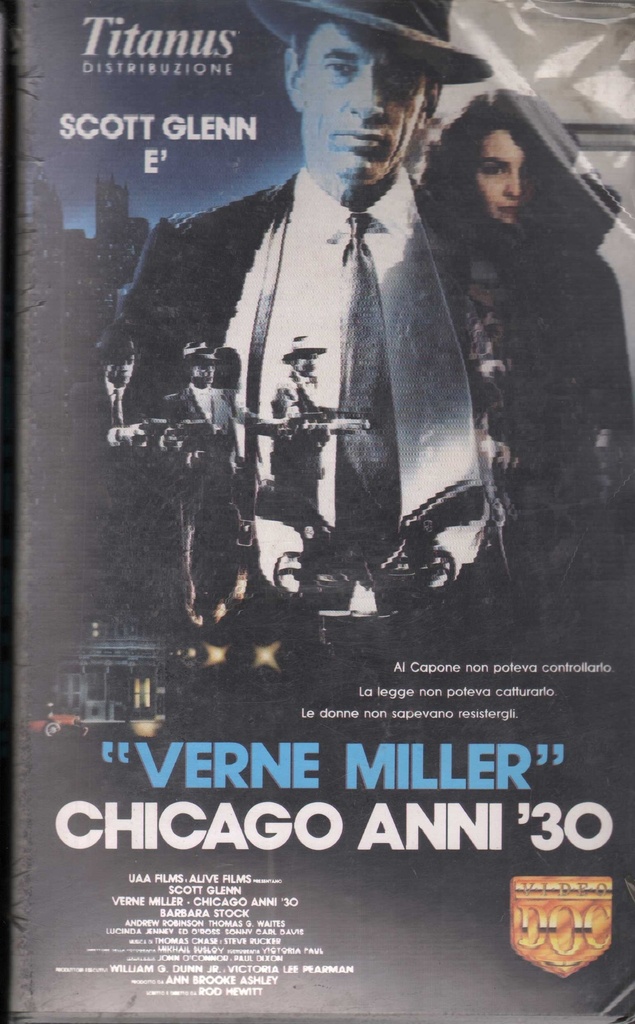 Verne Miller, Chicago Anni 30 VHS Rod Hewitt Univideo – 00001 Sigillato