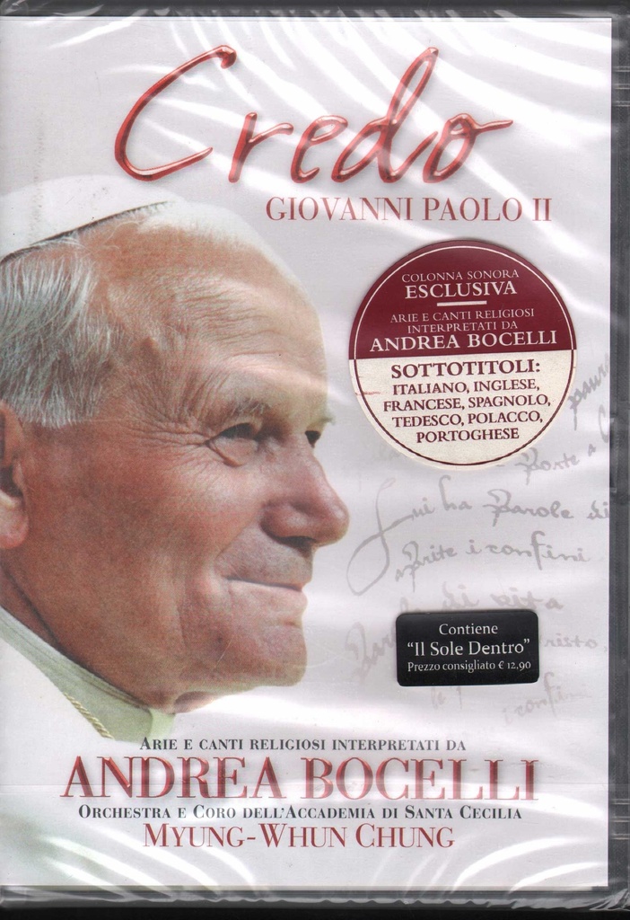 Various DVD Credo - Giovanni Paolo II Columbia – 8033120982972 Sigillato