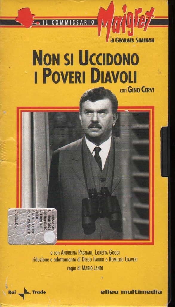 Non Si Uccidono I Poveri Diavoli VHS Mario Landi Univideo – 8888169385 Sigillato