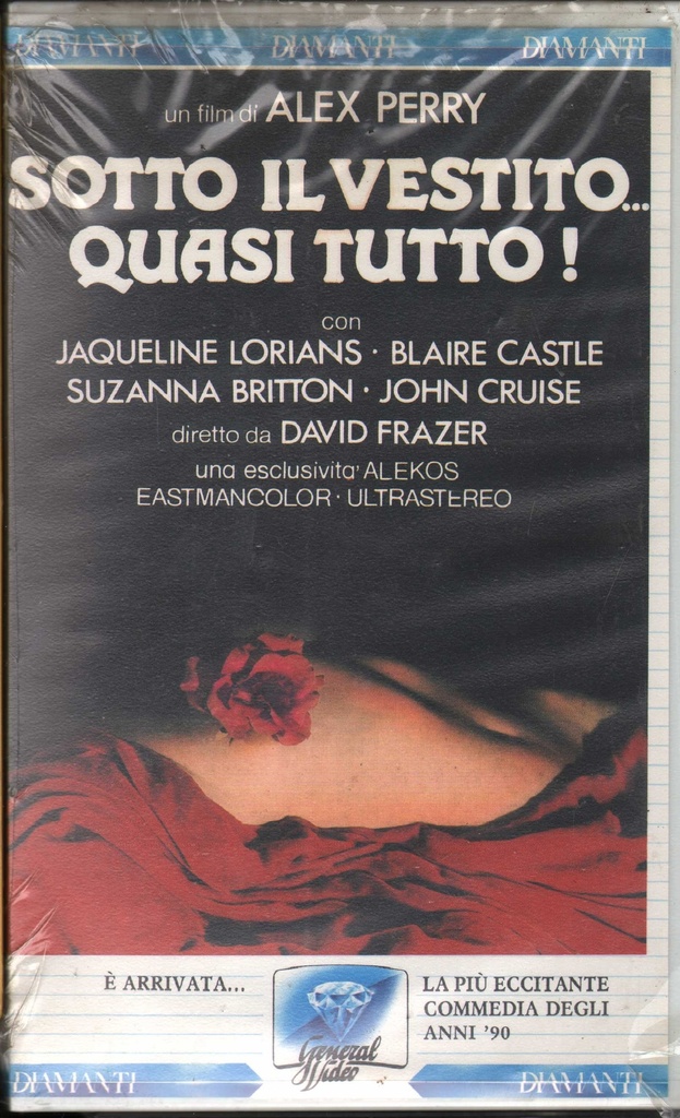 Sotto Il Vestito Quasi Tutto VHS David J. Frazer Univideo - 029Z614 Sigillato