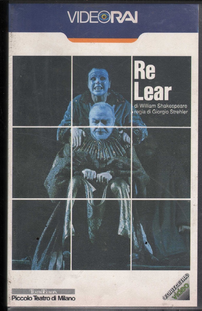 Videorai, Re Lear VHS Carlo Battistoni Univideo - VRC2084 Sigillato
