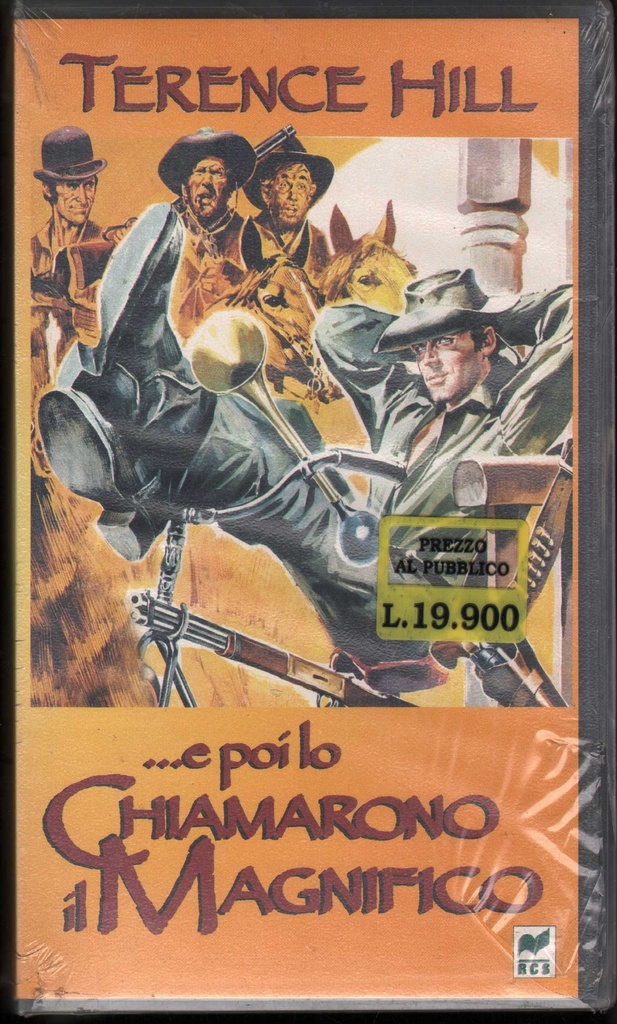 E Poi Lo Chiamarono Il Magnifico VHS E.B. Clucher Univideo -21980 Sigillato