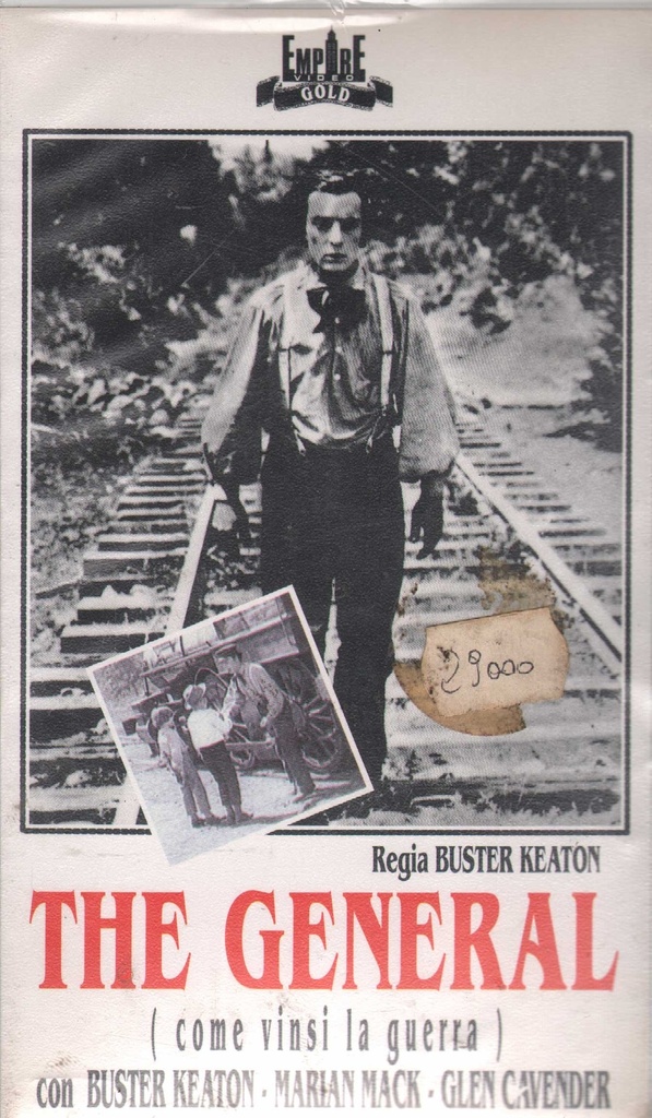 The General VHS Buster Keaton Univideo - EMPS32191 Sigillato