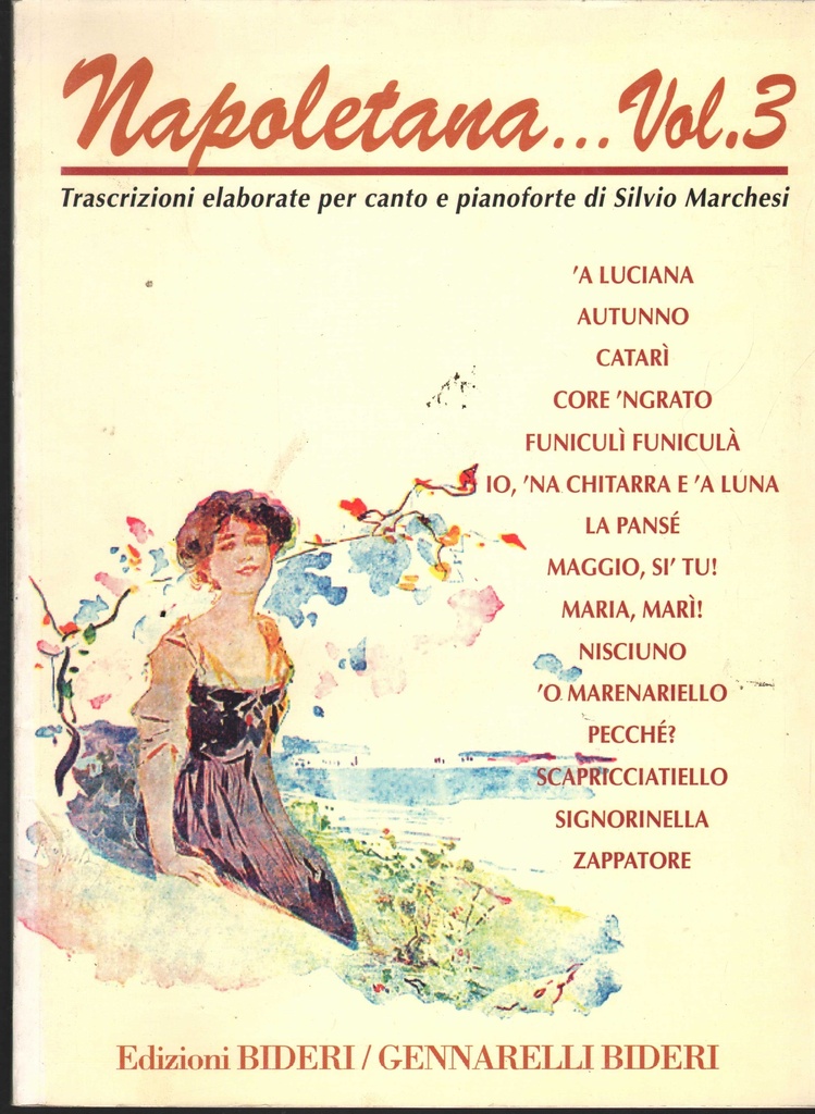 [9790215170056] La Canzone Napoletana Vol. 3 Libro Spartito Various