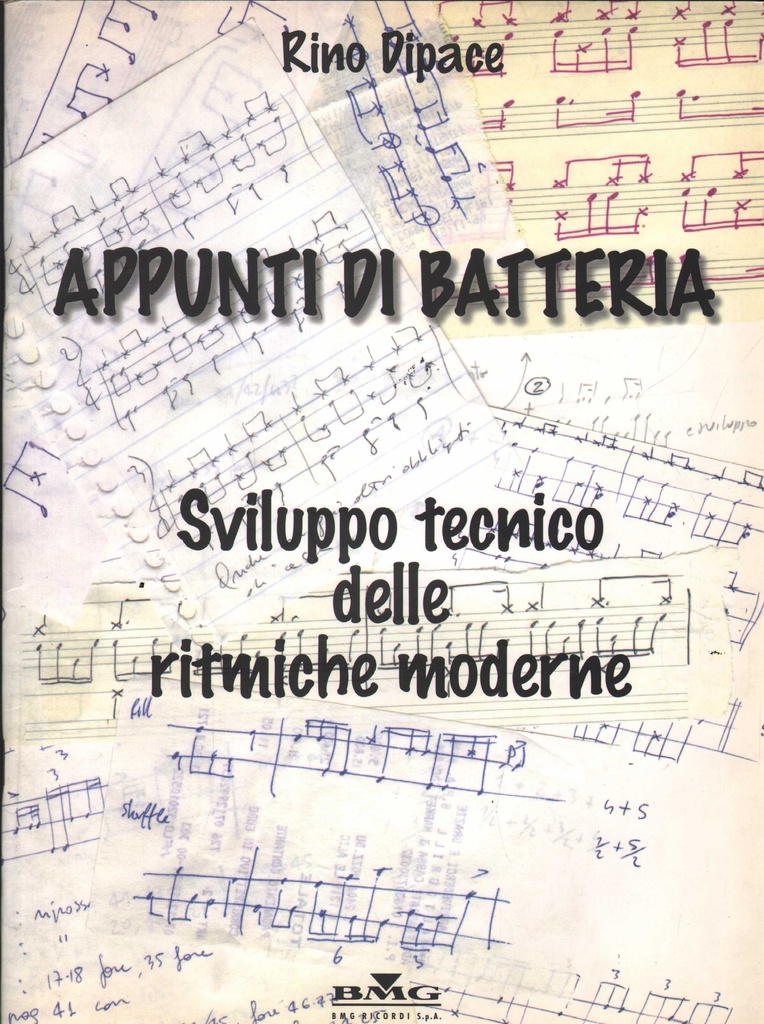 Appunti Di Batteria Libro Spartito