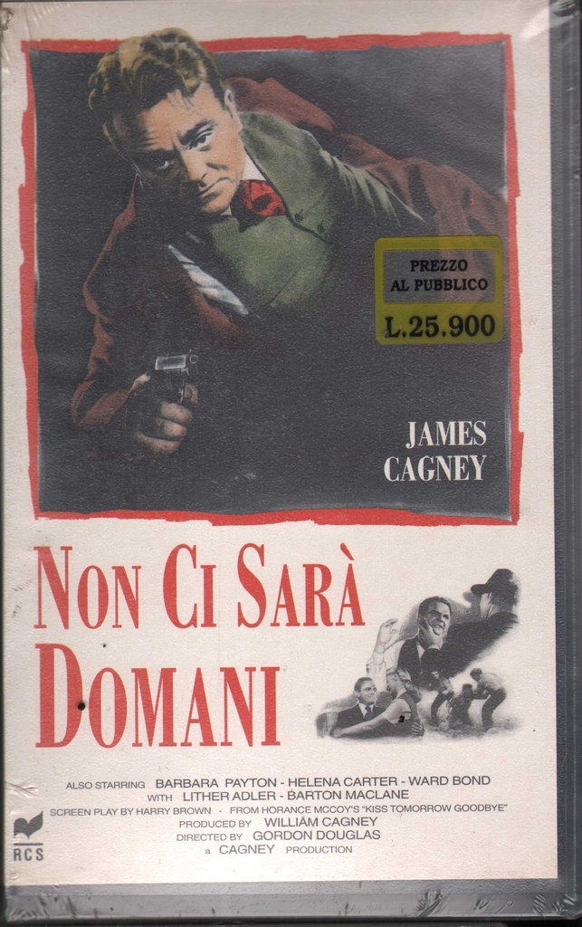 Non Ci Sara' Domani VHS Gordon Douglas Univideo - 21817 Sigillato