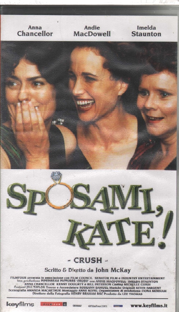 Sposami, Kate - Crush VHS John McKay Univideo - 405823 Sigillato