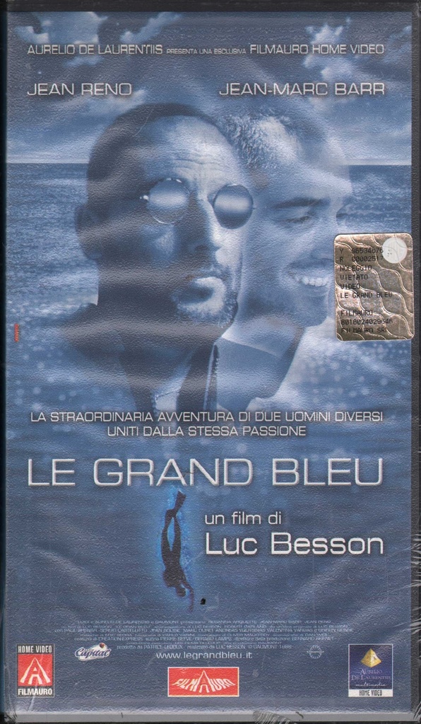 Le Grand Bleu VHS Luc Besson Univideo - 801602402964 Sigillato