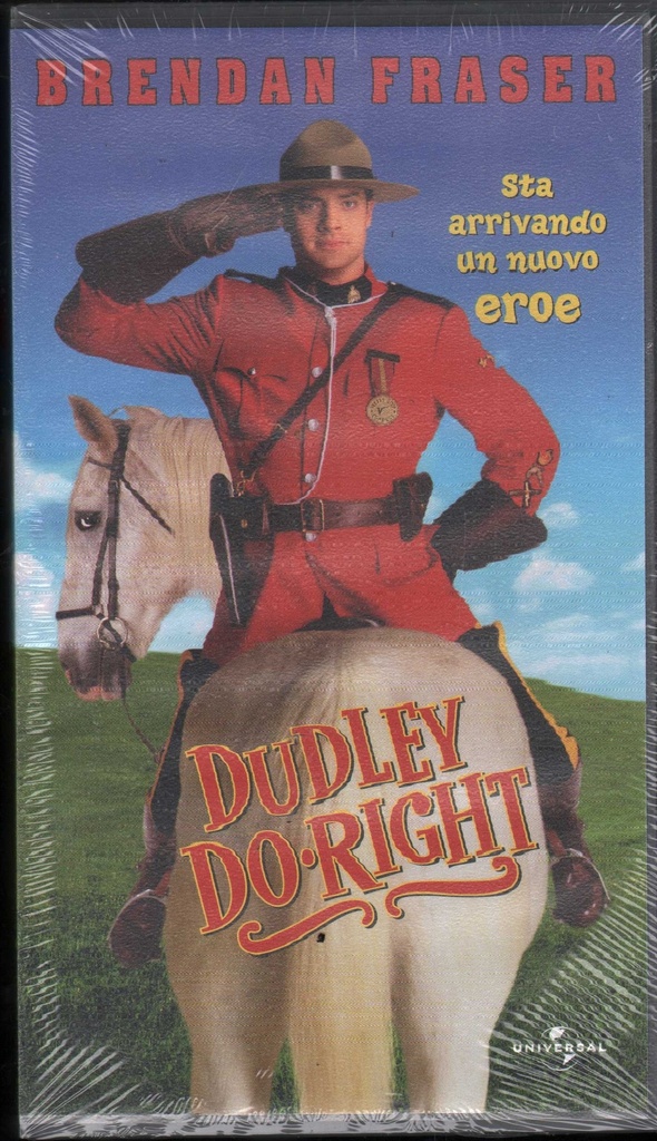 [3259190293533] Dudley Do Right VHS Hugh Wilson Univideo - 9029353 Sigillato