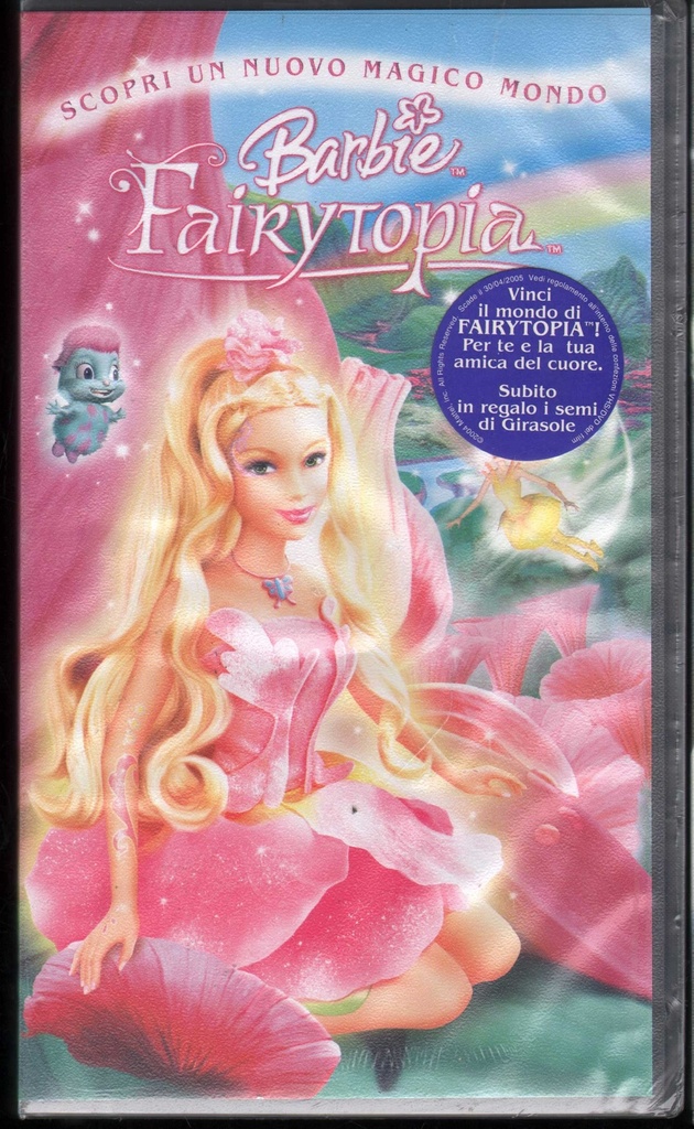 [5050582321982] Barbie Fairytropia VHS Walter P. Martishius Univideo - 748232198U Sigillato