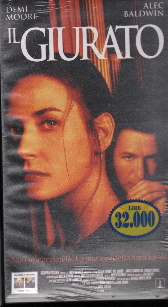 Il Giurato VHS Brian Gibson Univideo – CC71522 Sigillato