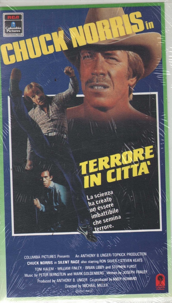 Terrore In Citta' VHS Michael Miller Univideo - CVT20099 Sigillato