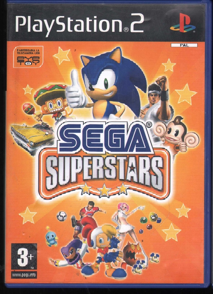 [5060004763412] Sega Superstars Playstation 2 PS2 Sigillato 5060004763412