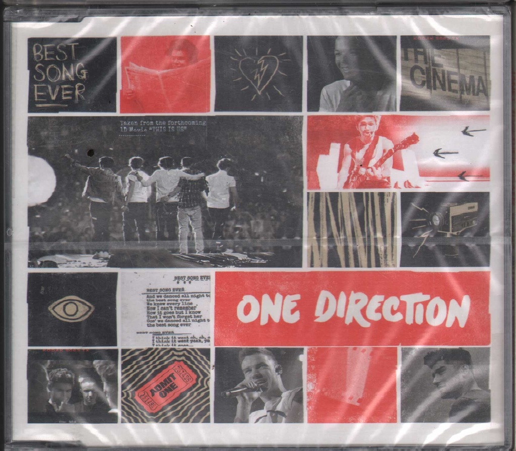 [0888837496520] Best Song Ever CD's Digipack One Direction