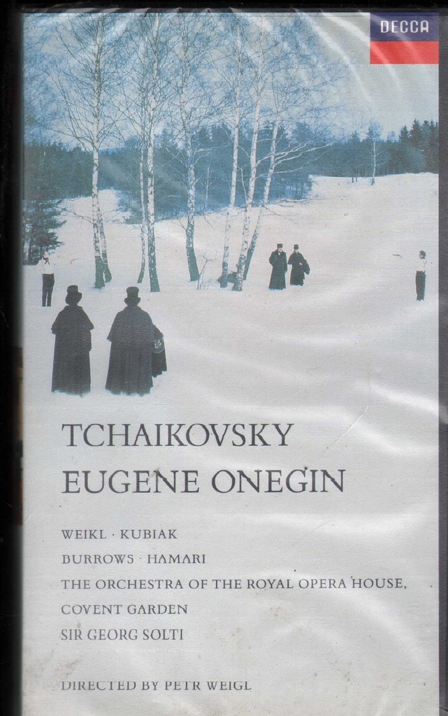Tschaikowsky VHS Eugene Onegin Decca – 0711243 Sigillato