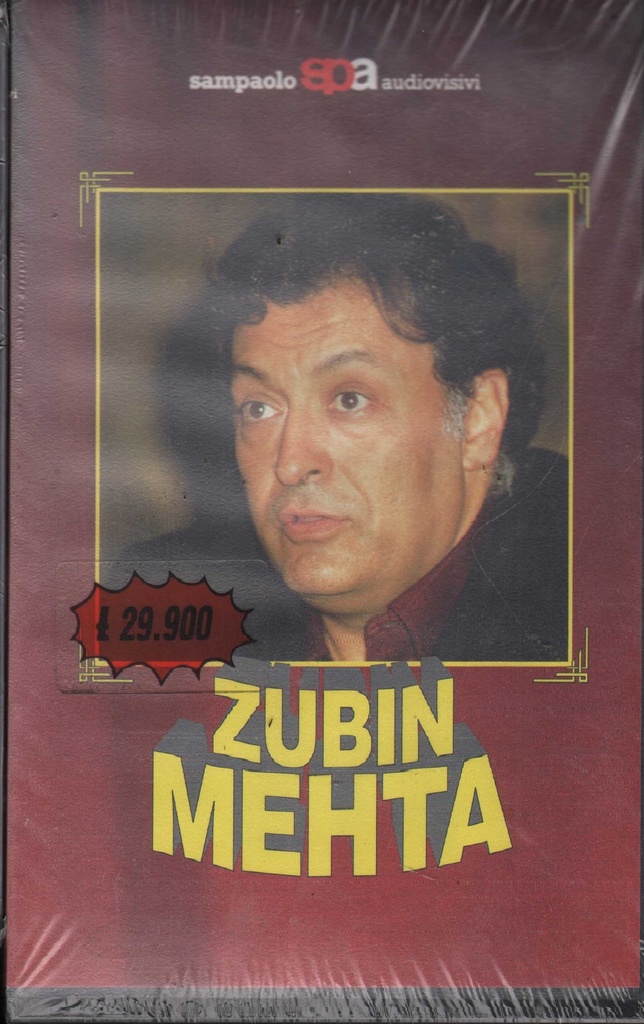 [8013147080356] Zubin Mehta VHS Omonimo Same Polygram – 4708035 Sigillato