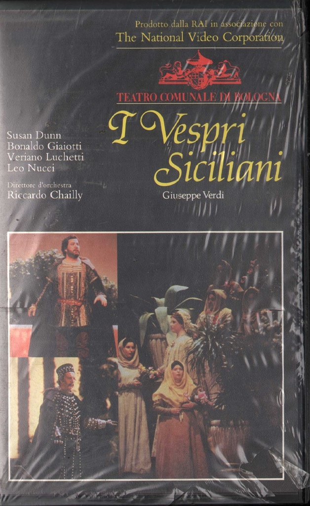 Teatro Di Bologna VHS Verdi: I Vespri Siciliani Univideo – 061044 Sigillato
