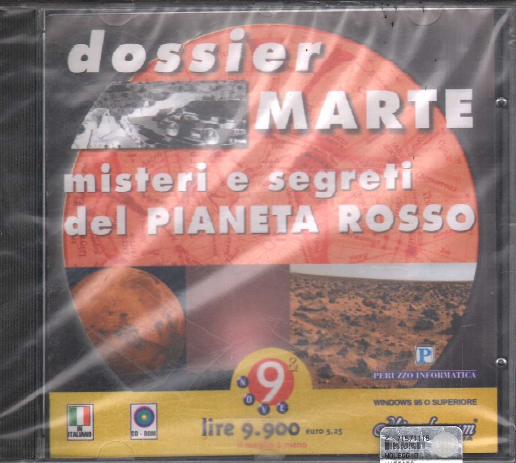 [8021639001543] Dossier Marte: Misteri E Segreti Del Pianeta Rosso CD ROM Sigillato