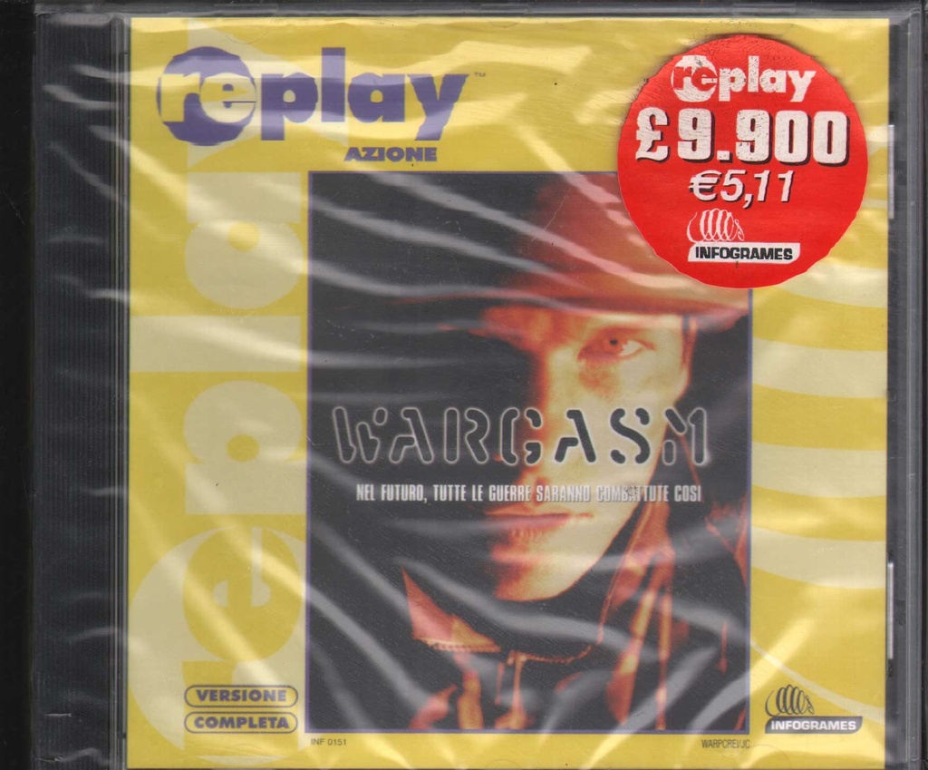 [3546430022078] RePlay: Wargasm CD ROM Infogrames - 3546430022078 Sigillato