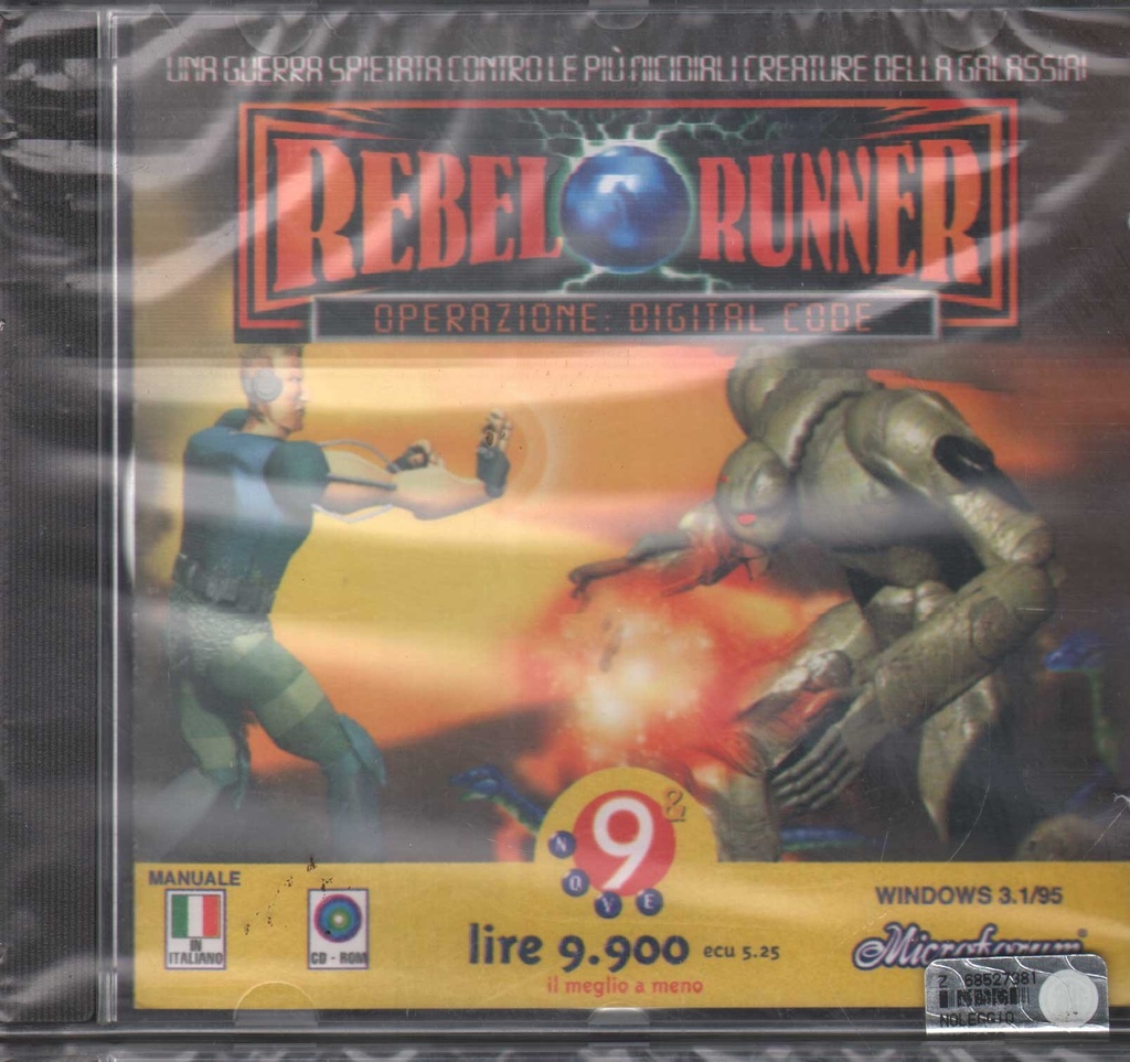 [8021639000188] Rebel Runner: Operazione Digital Code CD ROM Microforum - 8021639000188 Sigillato