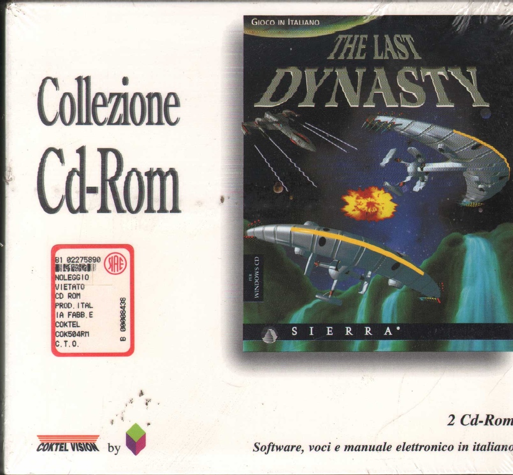 [8015887001905] The Last Dynasty CD ROM Coktel Vision - 8015887001905 Sigillato