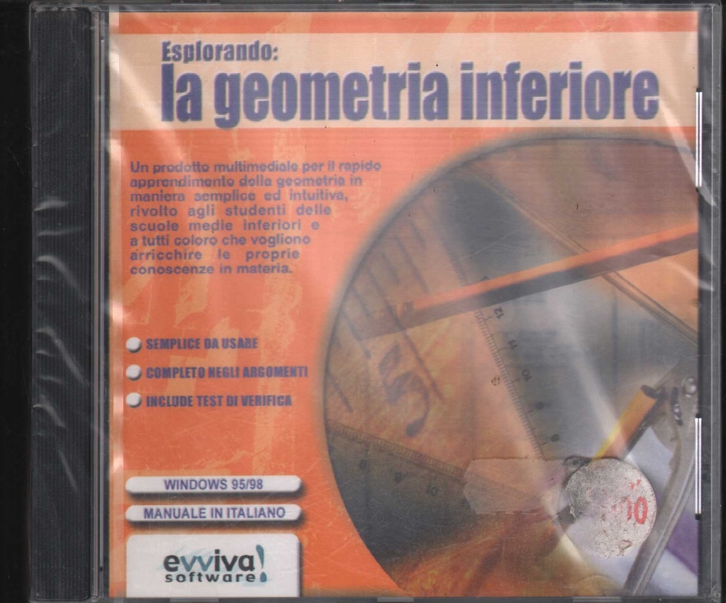 [8015126160356] Esplorando La Geometria Inferiore CD ROM Evviva Software - 8015126160356 Sigillato