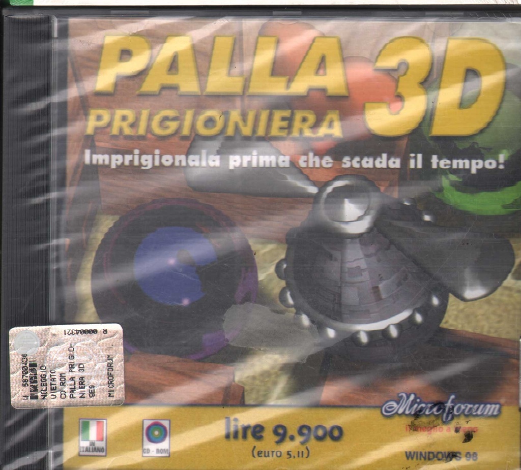 [8021639002427] Palla 3 D Prigioniera CD ROM Microforum - 8021639002427 Sigillato
