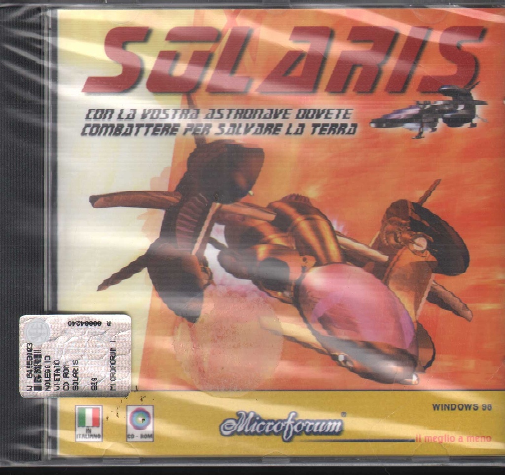 [8021639002885] Solaris: Con L'Astronave Si Combatte Per Salvare La Terra CD ROM Sigillato