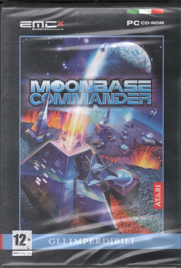 [8033087051506] Moonbase Commander Pc Dvd Rom Atari Sigillato