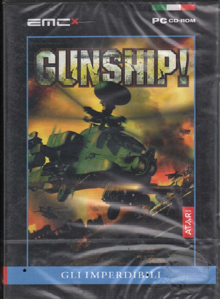 [8033055244060] Gunship Pc Dvd Rom Atari Sigillato