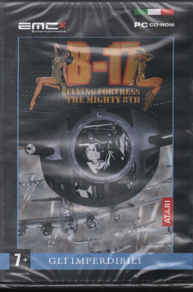 [8033087051476] B-17 Flying Fortress The Mighy 8Th Pc Dvd Rom Atari Sigillato