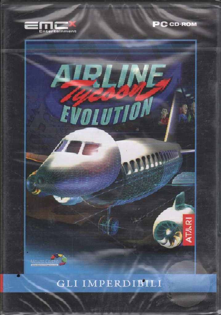 [8033087051698] Airline Tycoon Evolution Pc Dvd Rom EMCX Entertainment Sigillato