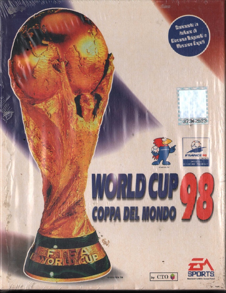 [5030930017040] World Cup 98 Coppa Del Mondo CD ROM Ea Sports 5030930017040 Sigillato