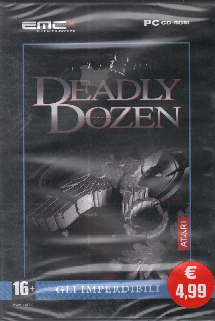 [8033087050394] Deadly Dozen CD ROM Atari - EXAG041 Sigillato