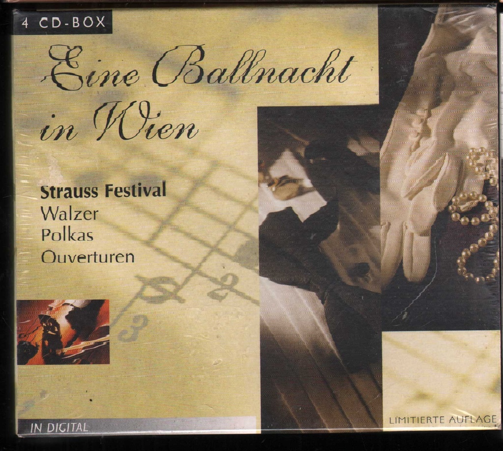 [7619929306129] Eine Ballnacht In Wien Box 4 CD Cartonato Various