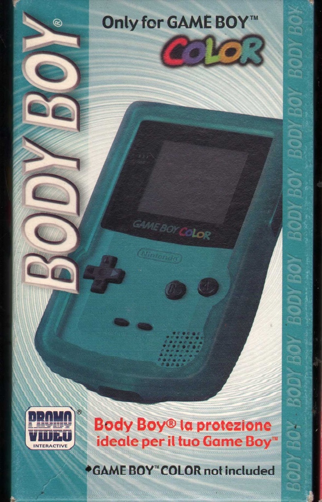 [8026616005019] Only For Game Boy Color Body Boy Blue Nuovo