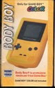Only For Game Boy Color Body Boy Giallo Nuovo
