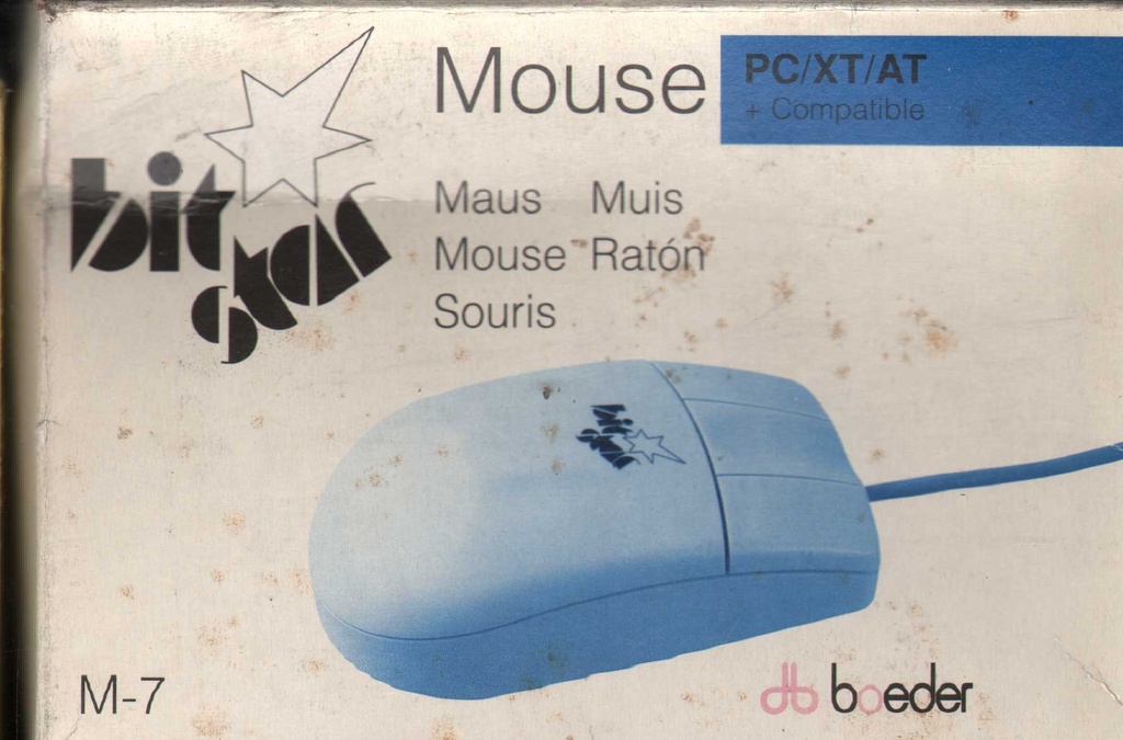 [4006505657561] Bit Star: Mouse PC / XT / AT SS 232 + Compatibile Nuovo