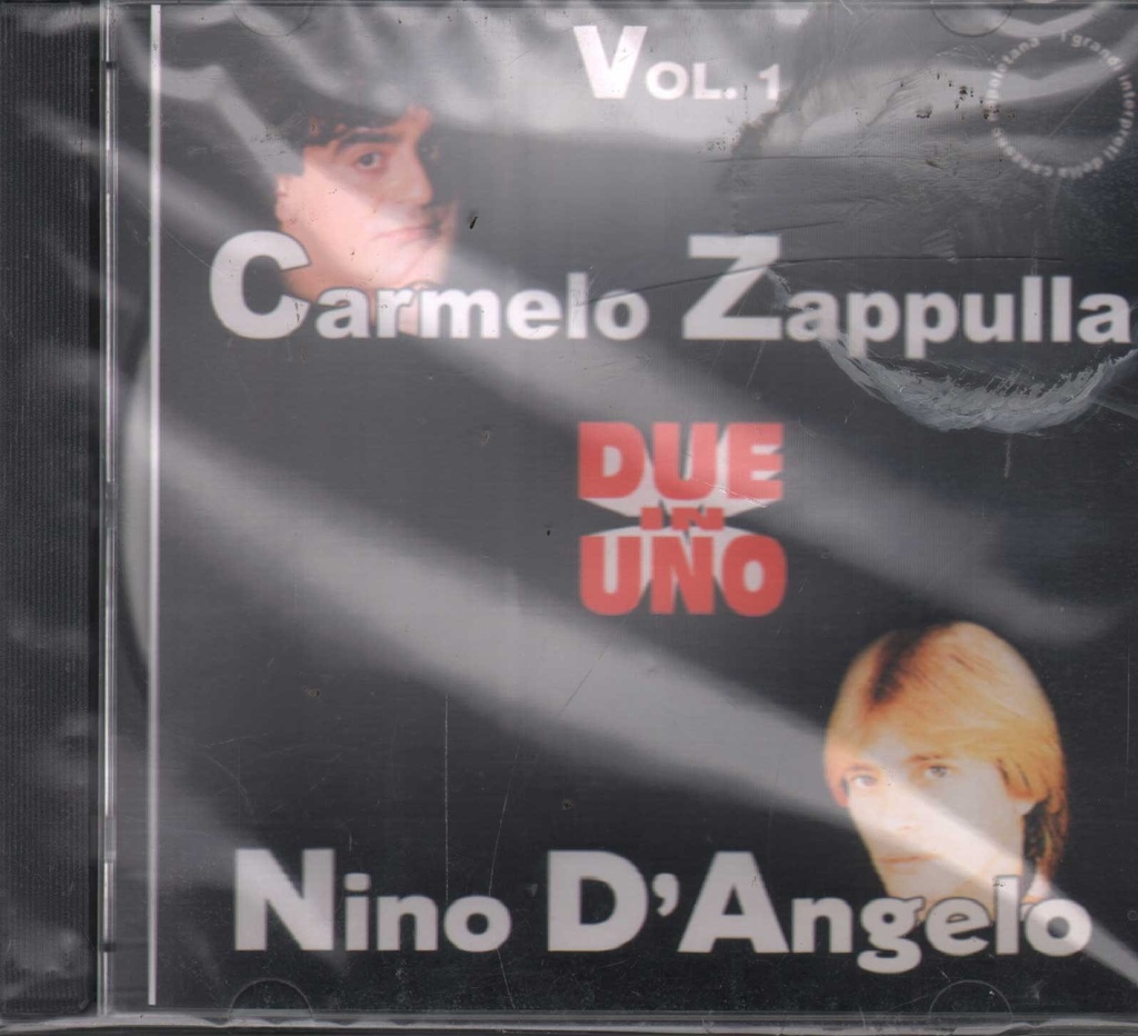 Due In Uno Vol.1 CD Jewel Box Carmelo Zappulla - Nino D'Angelo