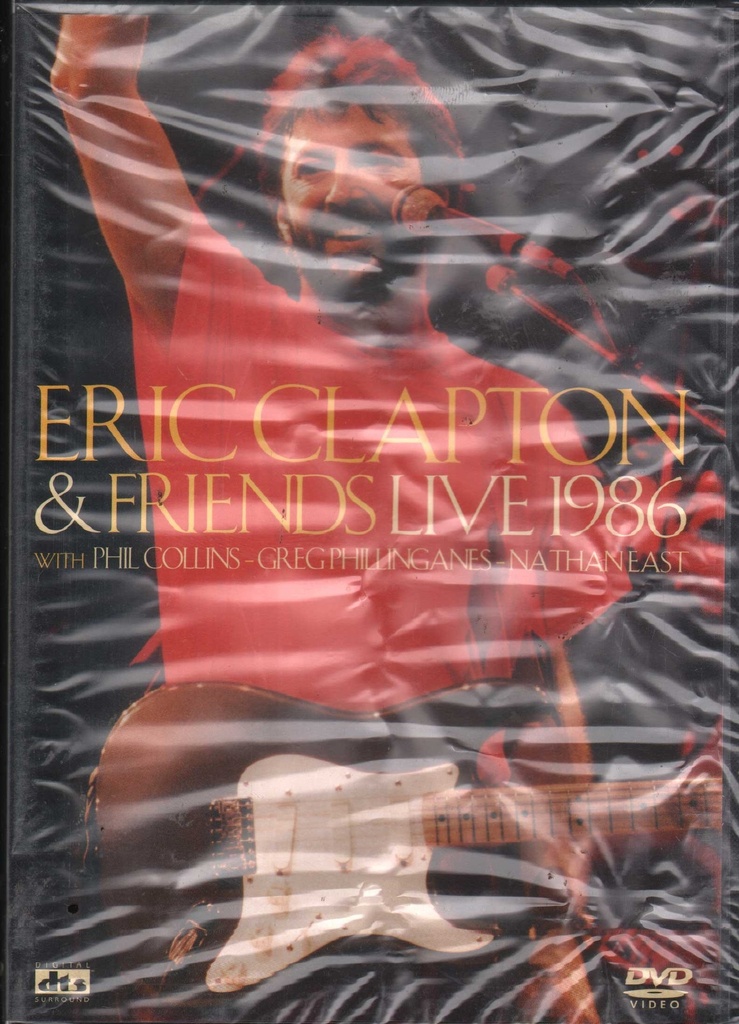 Eric Clapton DVD Clapton E Friends - Live 1986 Eagle Vision – EREDV355 Sigillato