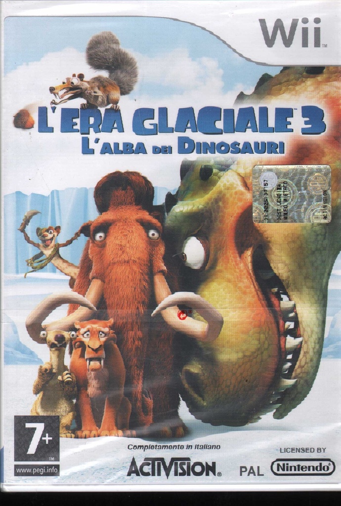 [5030917066894] L'Era Glaciale 3 L'Alba Dei Dinosauri - Gioco Nintendo Wii Sigillato