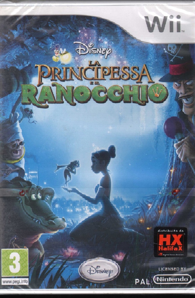 [8717418237899] La Principessa E Il Ranocchio - Gioco Nintendo Wii Sigillato