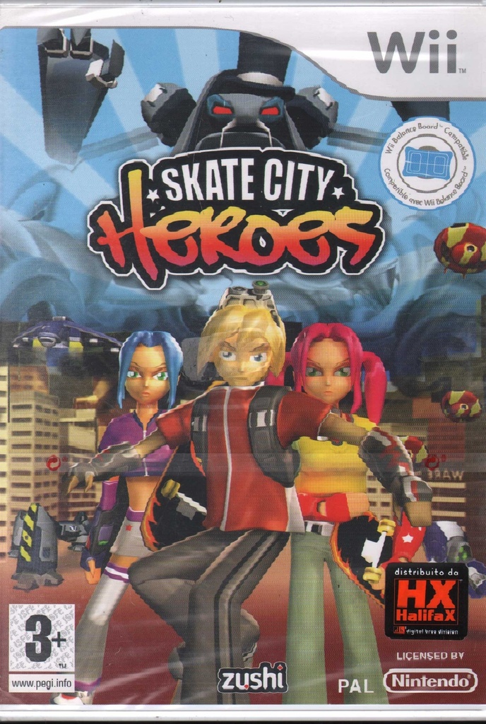 [5060034556527] Skate City Heroes - Gioco Nintendo Wii Sigillato