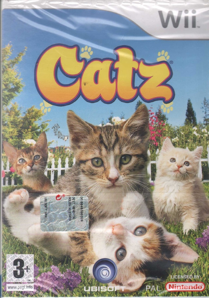 [3307210260895] Catz - Gioco Nintendo Wii Sigillato