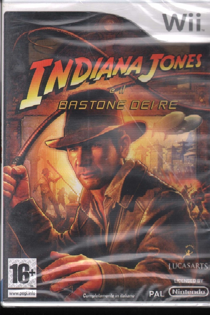 [0023272007867] Indiana Jones E Il Bastone Dei Re - Gioco Nintendo Wii Sigillato