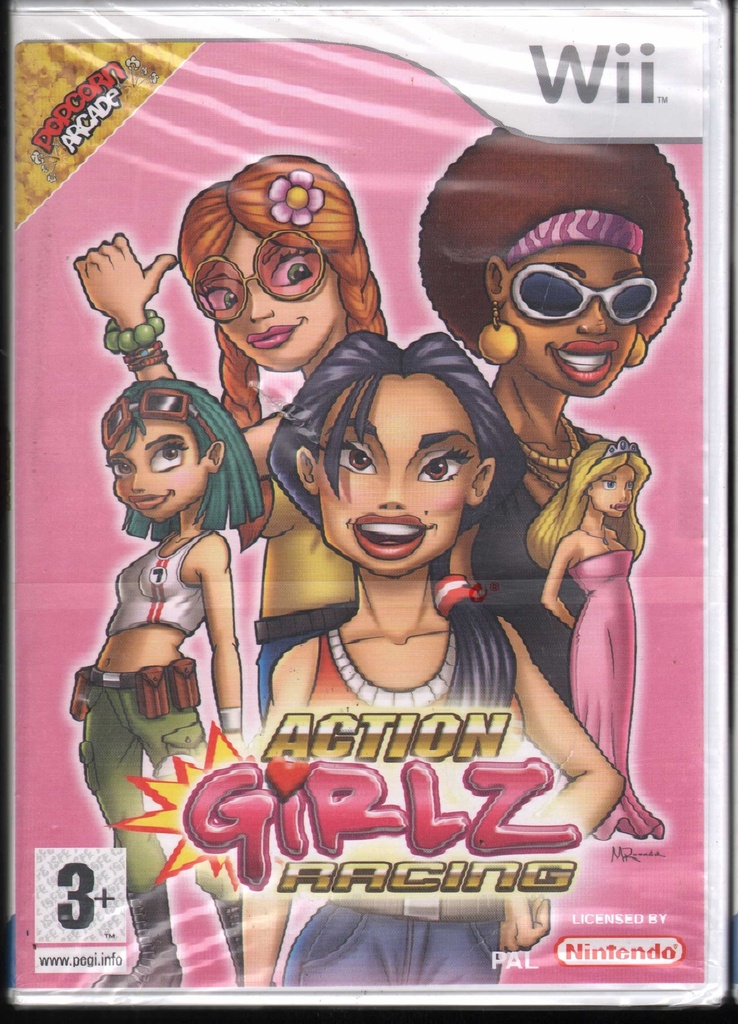 [5060048311860] Action Girlz Racing - Gioco Nintendo Wii Sigillato