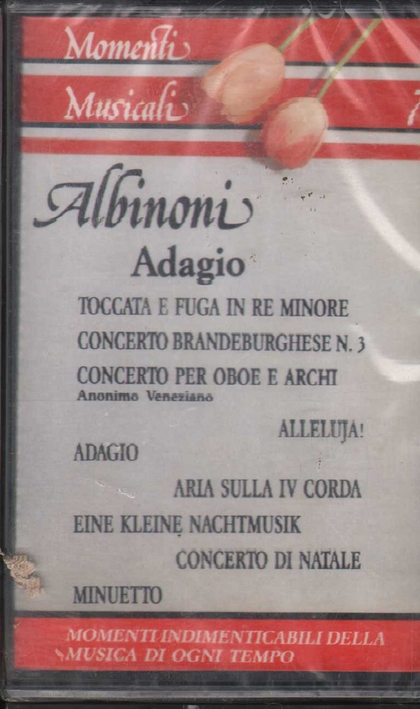 [MCDV157] Momenti Musicali 7 MC7 Musicassetta Albinoni